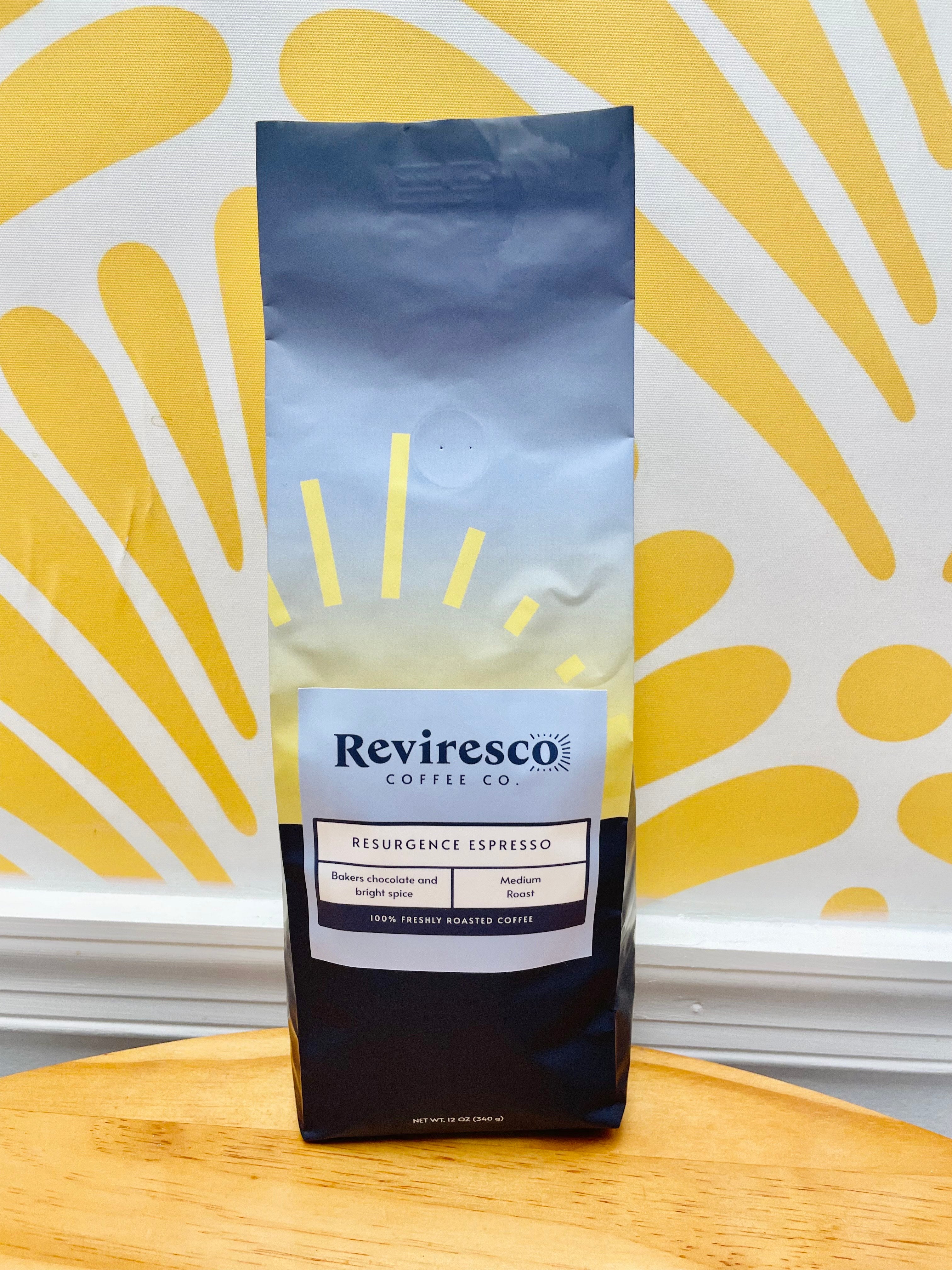 Resurgence Espresso — Medium Roast – Reviresco Coffee Company