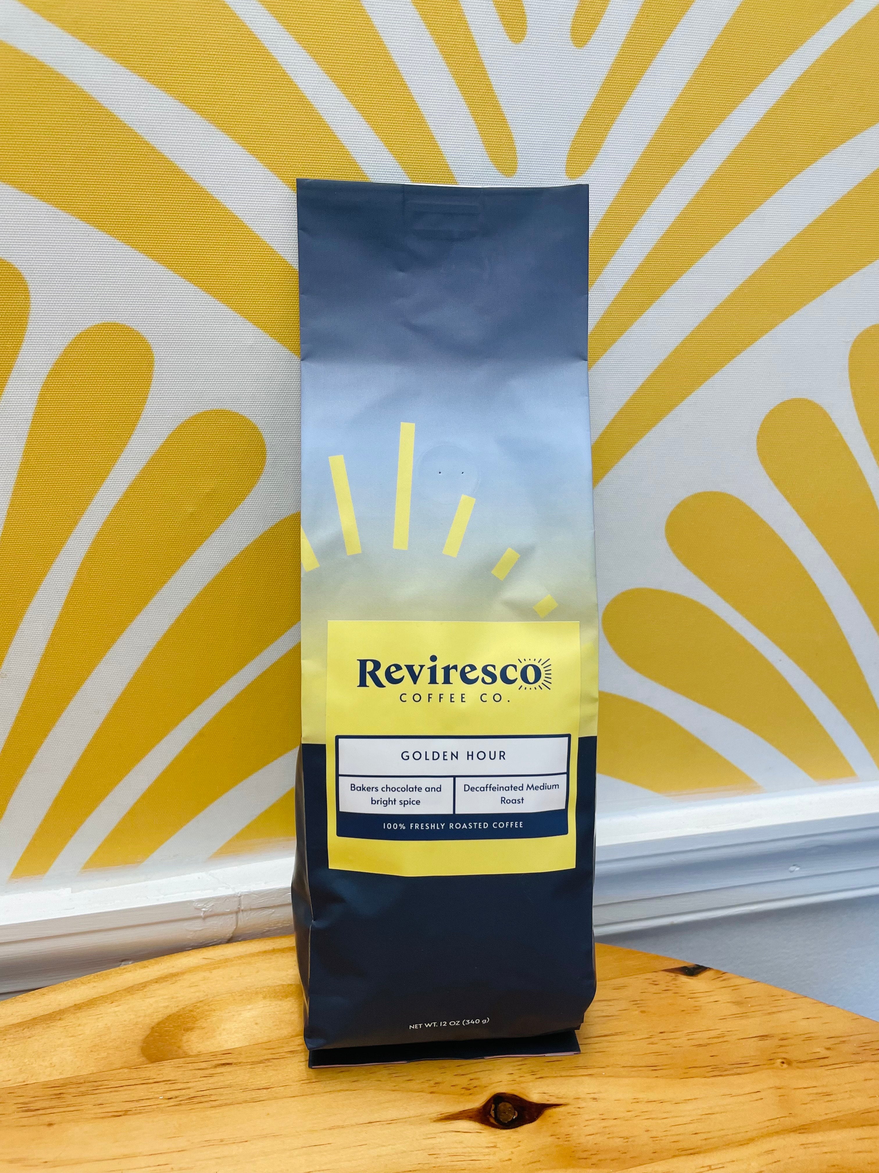 Golden Hour — Medium Roast (Decaf) – Reviresco Coffee Company